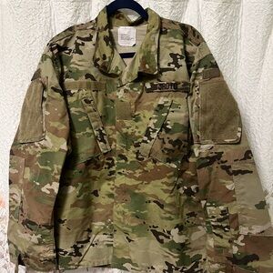 U.S. Army Multicam Camouflage Field Jacket - Green, Brown, Tan